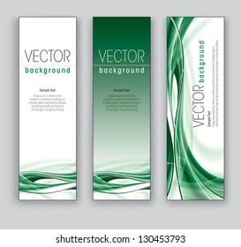 Vector Banners. Abstract Backgrounds. Eps10 Format.
