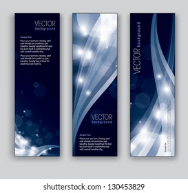 Vector Banners. Abstract Backgrounds. Eps10 Format.