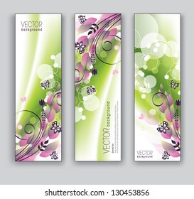 Vector Banners. Abstract Backgrounds. Eps10 Format.
