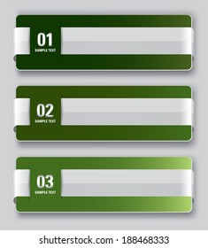 Vector Banners. Abstract Illustration.