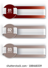 Vector Banners. Abstract Illustration.