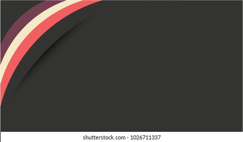 vector banners. Card and brochure illustration EPS10 Different colors
