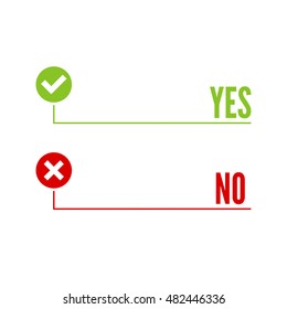 Vector banners with check marks confirmation.