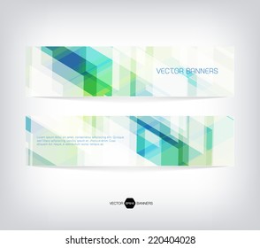 Colección de carteles vectores con antecedentes abstractos de alta tecnología. Diseño moderno y transparente. Plantillas de negocio.