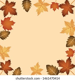 
Vector banners with colorful Autumn leaves. Vector illustration template. Autumn Background. Illustrations Autumn