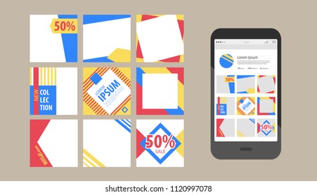 Vector banners, posters, flyers, email, newsletter, ads, promotional material. 
