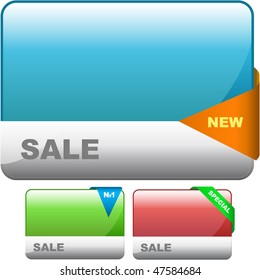 Vector banners for sale