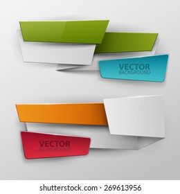  Vector banners set.