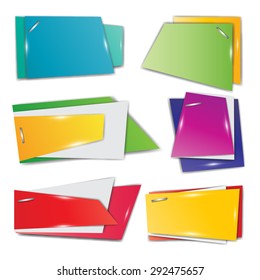 vector banners set