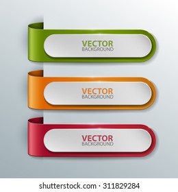 Vector banners set.