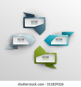 Vector banners set.