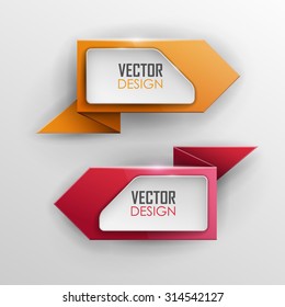 Vector banners set.