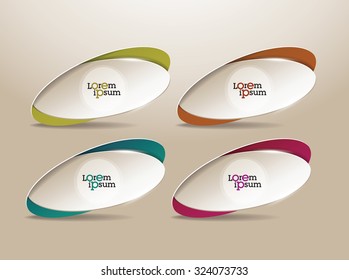 vector banners set