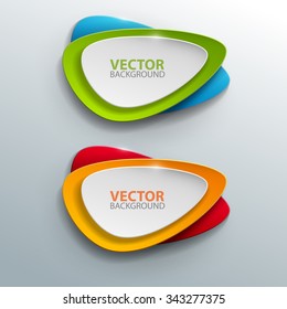 Vector banners set.