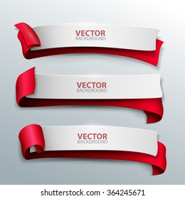Vector banners set.