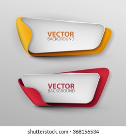 Vector banners set.