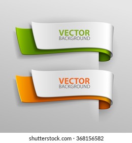 Vector banners set.