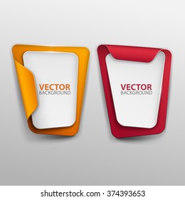 Vector banners set.