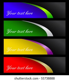 Vector Banners Set