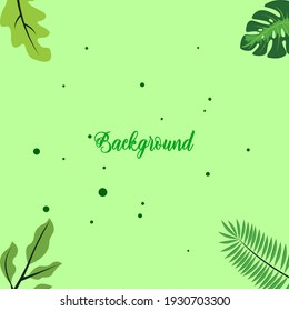 Pancartas vectoriales con hojas tropicales verdes. Diseño botánico exótico para cosméticos, spa, perfume, salón de belleza, agencia de viajes, floristería. Mejor como cartas de invitación a la boda