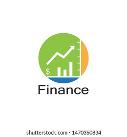 vector bar chart illustration, business graph. data growth diagram
