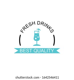 Vector bar logo in linear style - wine and drinks icons and signs