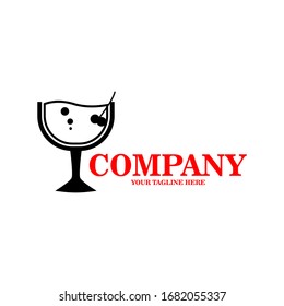 Vector bar logo in a modern style