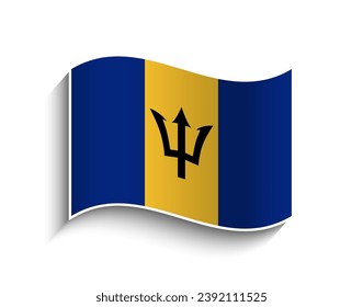 Vektorsymbol von Barbados