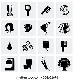 Vector Barber icon set