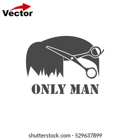 vector barber shop logo