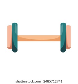 Vector of barble illustration. Pefrect for fitnes, working, gym