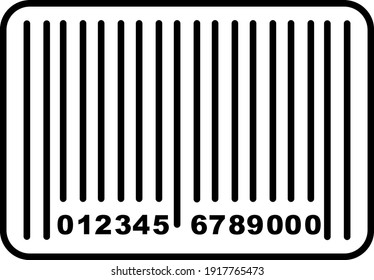 Vector Barcode Outline Icon Design
