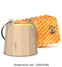 Vector Barrel with Honeycombs