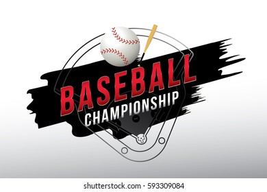 Vector of baseball.