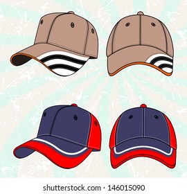 Vector baseball cap