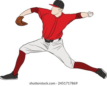 vector baseball posing character champion athletic sportsman drawing swinging background design silhouette graphic sport illustration player man ball isolated athlete batter bat play base team cartoon