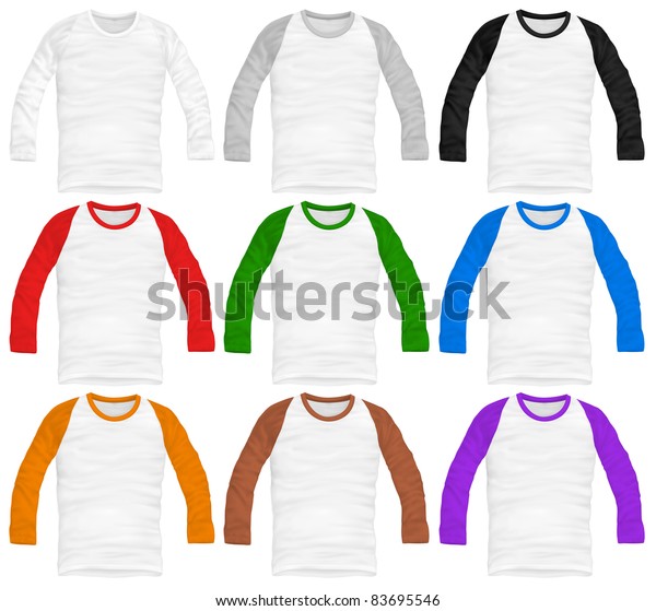 Vector Baseball Shirt Design Template Stock Vector (Royalty Free) 83695546