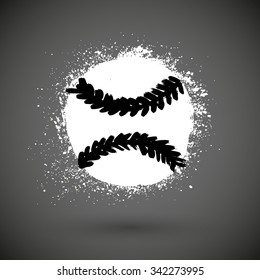 Vector baseball sketch