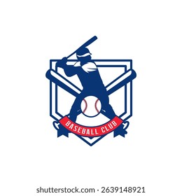 Vector Baseball Softball Team Academy Logo Template Vector Equipment 