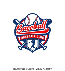 Vector Baseball Softball Team Academy Logo Template Vector Equipment 