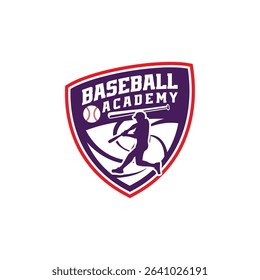 Vector Baseball Softball Team Academy Logo Template Vector Equipment 