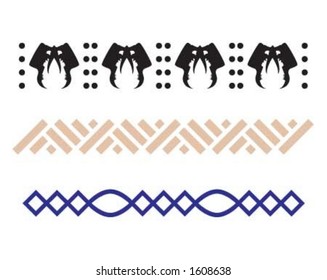 Vector based borders for any purpose.