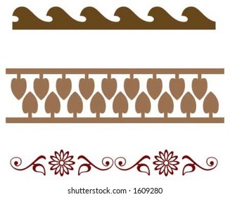 Vector based borders for any purpose.
