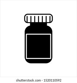 Vector based Capsule Bottle icon design