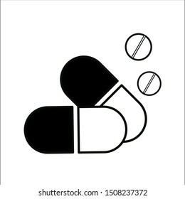 Vector based capsule icon design
