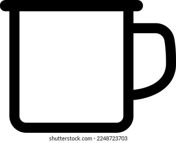 A Vector based illustration of a mug. For use with your cafe, coffee or tea needs!