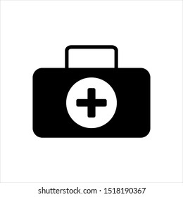Vector based medical kit icon design