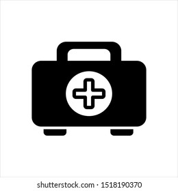 Vector based medical kit icon design