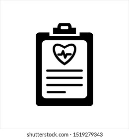 Vector based medical record icon design