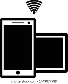 
vector based mobile gadget icon